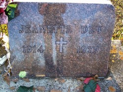 Jeanette <I>Jones</I> Dew 