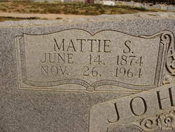 Mattie Stella <I>Pool</I> Johnson 