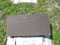 PFC David Moore 