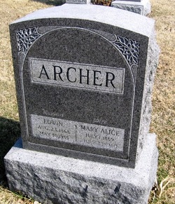 Mary Alice <I>Chapman</I> Archer 