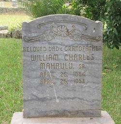 William Charles Mahaulu Sr.