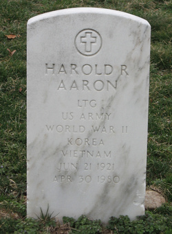 LTG Harold Robert Aaron 