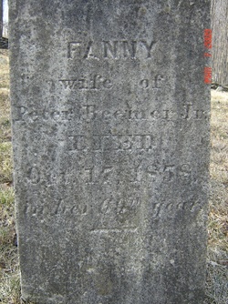 Fanny <I>Courtright</I> Beemer 