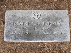 Dempsey Baxter “D.B.” Barnes 