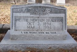 Nettie Alma <I>Newton</I> Bradera 