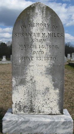 Susannah Murillo “Susan” <I>Ponder</I> Miles 