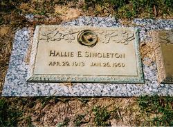 Hallie Ernest Singleton 