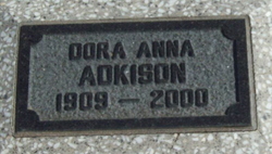 Dora Anna Adkison 