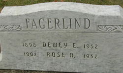 Dewey Edward Fagerlind 
