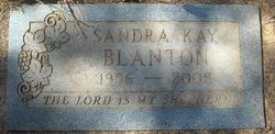 Sandra Kay <I>Metcalfe</I> Blanton 