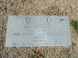 John H Sneed Sr.
