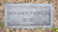 Benjamin Franklin Busby 
