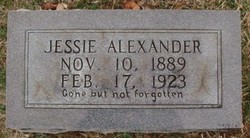 Jessie Lela Alexander 