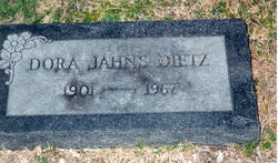 Dora <I>Jahns</I> Dietz 