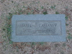 Mabel Jessie <I>McCammon</I> Gaffaney 
