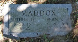 Arthur D Maddox 