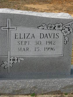 Eliza <I>Davis</I> Harvey 