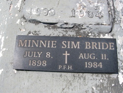 Minnie Sim Bride 