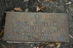 Horace Blair Goodbar 