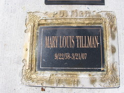 Mary Louis Tillman 