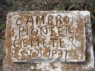 Cameron Pioneer Cemetery
