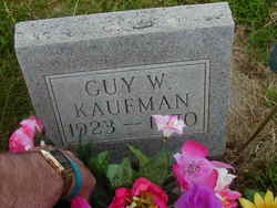 Guy Willard Kaufman 