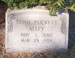 Sunie Mae <I>Puckett</I> Alley 