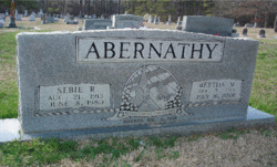 Bertha Mae <I>Schrader</I> Abernathy 
