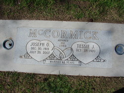 Joseph Orman McCormick 