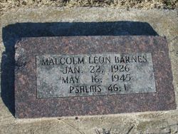 Malcolm Leon Barnes 