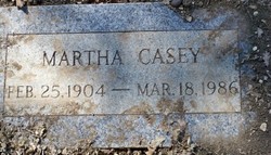 Martha Casey 