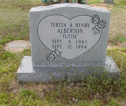 Teresa A. “Tuttie” <I>Henry</I> Alberson 