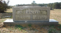 Berta L. “Bertie” <I>Smith</I> Abernathy 