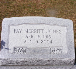 Fay <I>Merritt</I> Jones 
