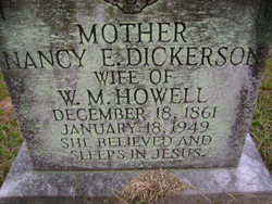Nancy Elizabeth <I>Dickson</I> Howell 