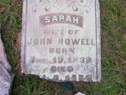 Sarah <I>Lawless</I> Howell 