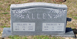 Therese <I>Watkins</I> Allen 