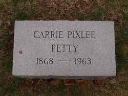 Carrie M <I>Pixlee</I> Petty 
