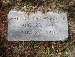 Matthew Cartwright III
