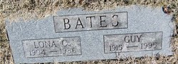 Lona Catherine <I>Guthrie</I> Bates 