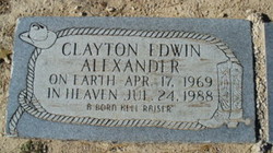 Clayton Edwin Alexander 
