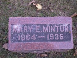 Mary E. <I>Adkins</I> Mintun 