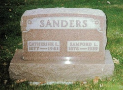 Catherine Lucy <I>Hess</I> Sanders 