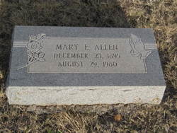 Mary Edith <I>Turner</I> Allen 