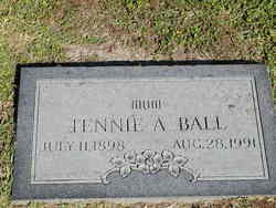 Susan Aquilla “Tennie” <I>Hall</I> Ball 