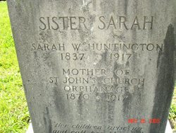 Sarah Williams “Sister Sarah” Huntington 