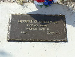 Pvt Arthur Osa Creley Jr.