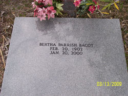 Bertha Parrish Bacot 