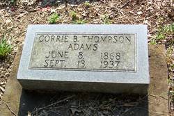 Corrie Beatrice <I>Thompson</I> Adams 