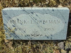 Frank E Bowman 